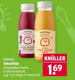 Wasgau Innocent Smoothie Angebot