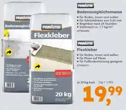 Globus Baumarkt PRIMASTER Flexkleber Angebot