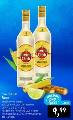 KONSUM Havana Club Rum Angebot