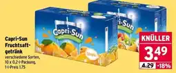 Wasgau Capri-Sun Fruchtsaft-getränk Angebot