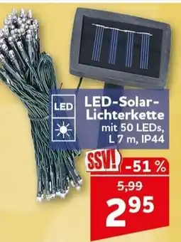 CENTERSHOP LED-Solar-Lichterkette Angebot