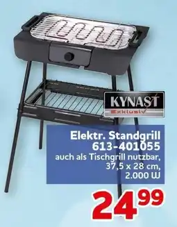 CENTERSHOP KYNAST Elektr. Standgrill Angebot