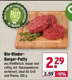 Wasgau Bio-Rinder-Burger-Patty Angebot