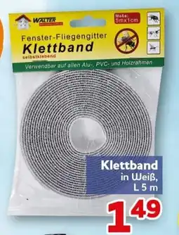 CENTERSHOP WALTER Fenster-Fliegengitter Klettband Angebot