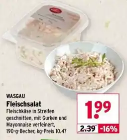Wasgau WASGAU Fleischsalat Angebot
