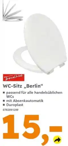Globus Baumarkt TrendLine WC-Sitz „Berlin“ Angebot