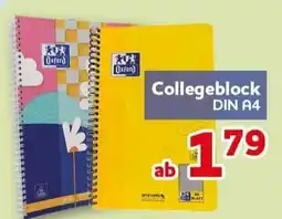 CENTERSHOP Collegeblock DIN A4 Angebot