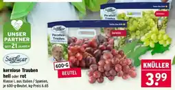 Wasgau SanLucar kernlose Trauben Angebot