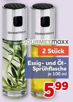CENTERSHOP GOURMETmaxx Essig- und Öl-Sprüflasche Angebot