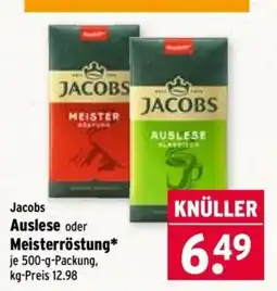 Wasgau Jacobs Auslese oder Meisterröstung Angebot