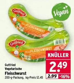 Wasgau Gutfried Vegetarische Fleischwurst Angebot