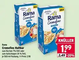 Wasgau Rama Cremefine Haltbar Angebot
