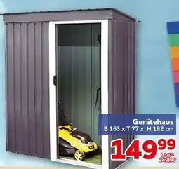 CENTERSHOP Gerätehaus Angebot
