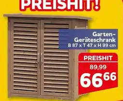 CENTERSHOP Garten-Geräteschrank Angebot