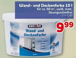 CENTERSHOP Renolin Wand- und Deckenfarbe Angebot