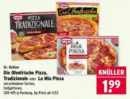 Wasgau Dr. Oetker Die Ofenfrische Pizza, Tradizionale oder La Mia Pinsa Angebot