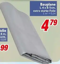 CENTERSHOP Bauplane Folie Angebot
