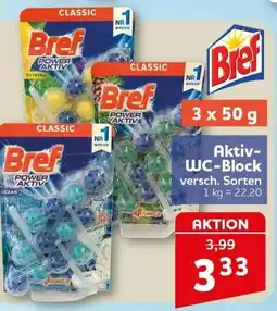 CENTERSHOP Bref Power Aktiv WC-Block Angebot