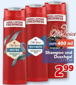 CENTERSHOP Old Spice Shampoo und Duschgel Angebot