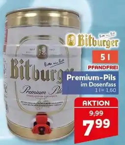 CENTERSHOP Bitburger Premium-Pils Angebot