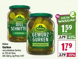 Wasgau Kühne Gurken Angebot
