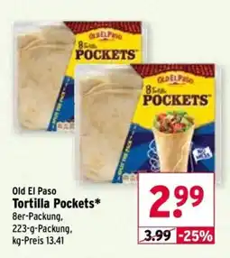 Wasgau Old El Paso Tortilla Pockets* Angebot