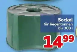 CENTERSHOP Sockel für Regentonnen Angebot