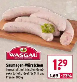 Wasgau WASGAU Saumagen-Würstchen Angebot