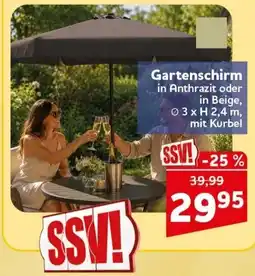 CENTERSHOP Gartenschirm Angebot