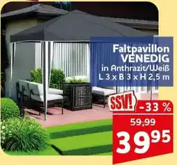 CENTERSHOP Falt pavillon VENEDIG Angebot