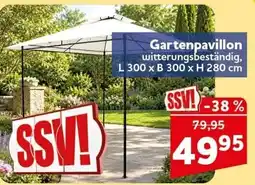 CENTERSHOP Gartenpavillon Angebot