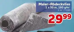 CENTERSHOP Maler-Abdeckvlies Angebot