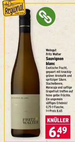 Wasgau Weingut Fritz Walter Sauvignon blanc Angebot