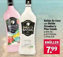 Wasgau Batida De Coco oder Batida Strawberry Pina Colada Angebot