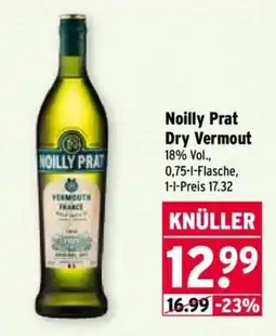 Wasgau Noilly Prat Dry Vermout Angebot