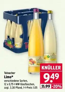 Wasgau Teinacher Limo* Angebot