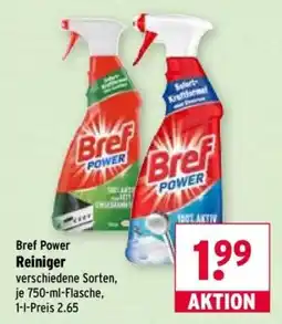 Wasgau Bref Power Reiniger Angebot