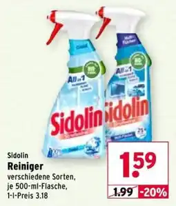 Wasgau Sidolin Reiniger Angebot