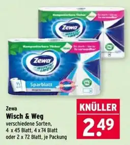 Wasgau Zewa Wisch & Weg Angebot