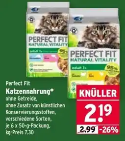 Wasgau Perfect Fit Katzennahrung Angebot