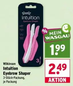 Wasgau Wilkinson Intuition Eyebrow Shaper Angebot
