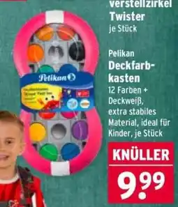Wasgau Pelikan Deckfarbkasten Angebot