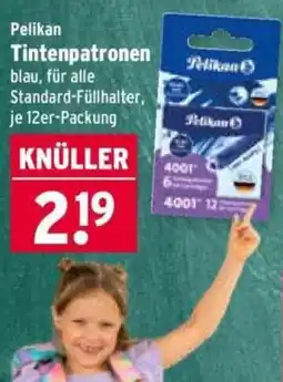 Wasgau Pelikan Tintenpatronen Angebot