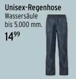 Wasgau Unisex-Regenhose Angebot