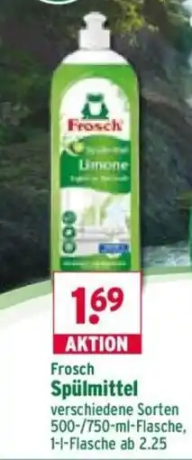 Wasgau Frosch Spülmittel Angebot