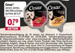Wasgau Cesar Angebot