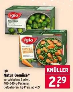 Wasgau Iglo Natur Gemüse* Angebot