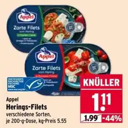 Wasgau Appel Herings-Filets Angebot