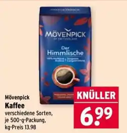 Wasgau Mövenpick Kaffee Angebot