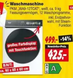 Repo Markt PKM "WA9-12TCAT" Waschmaschine Angebot